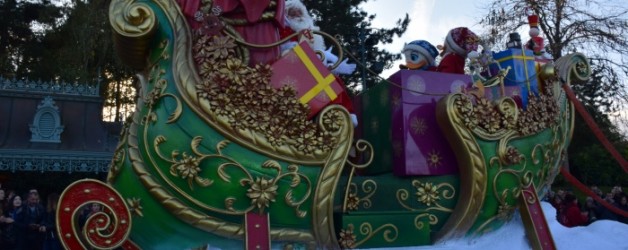 esprit de Noël: la parade de Disneyland