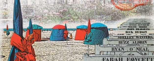 les parasols colorés de Deauville,
