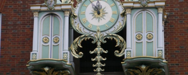 l’horloge de Fortnum & Mason à Londres