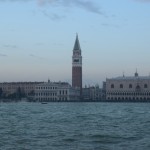 coucher de soleil à Venise,